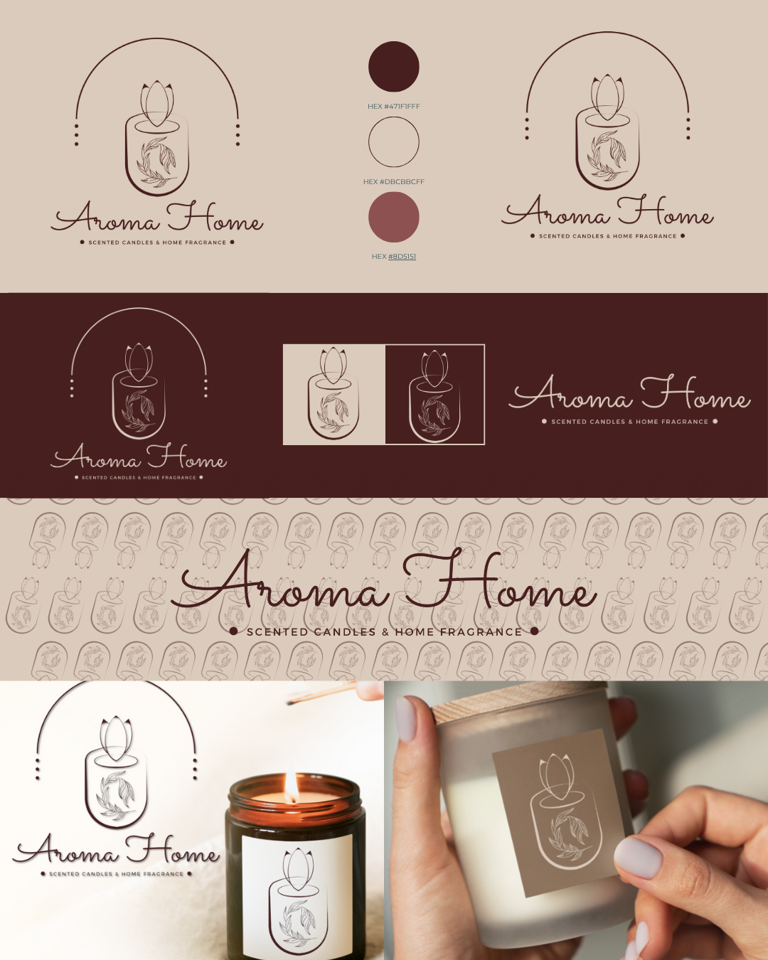 aroma home branding